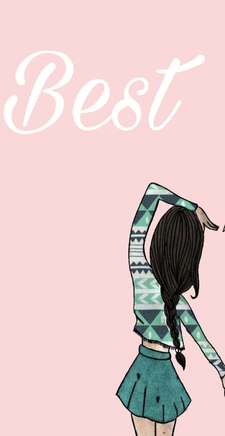 Best Friends Forever iPhone Wallpaper