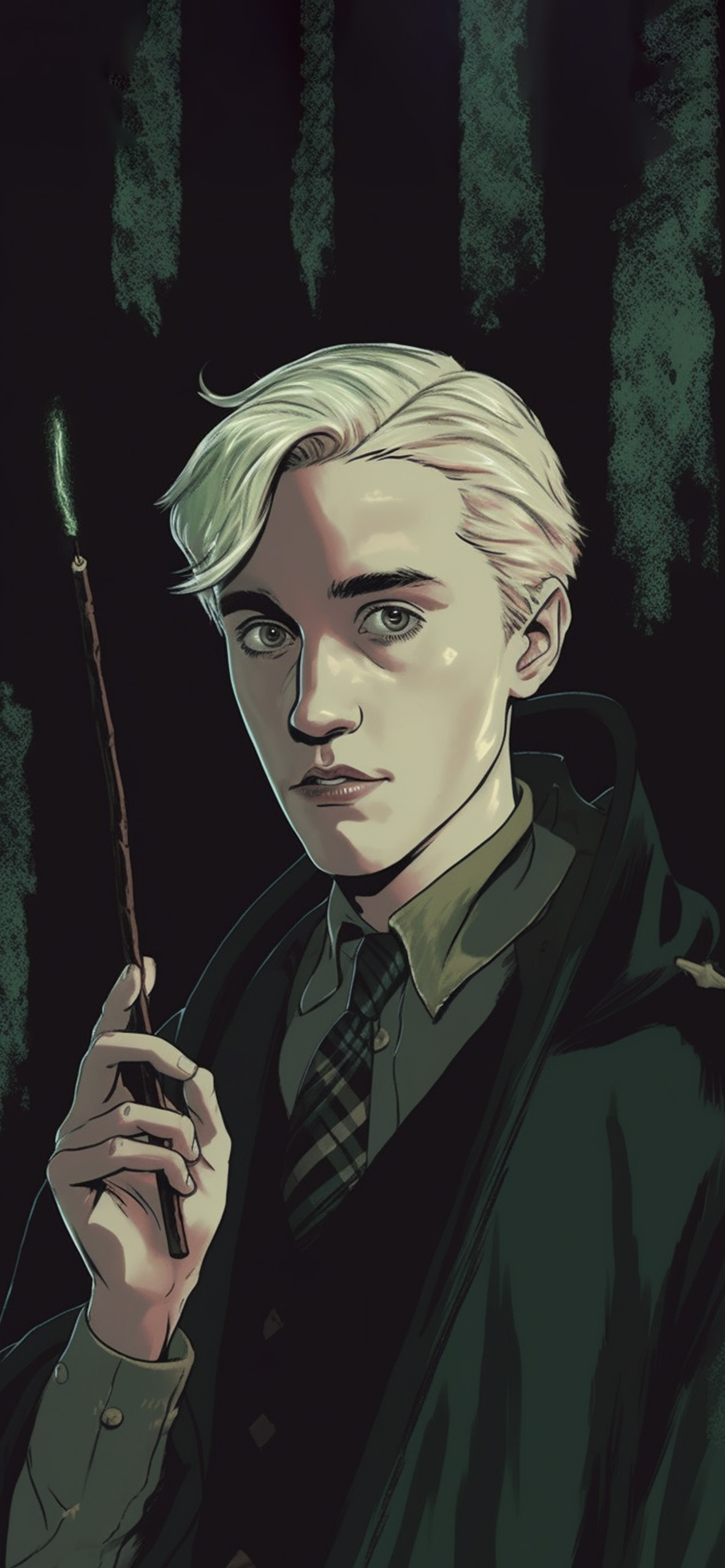 Harry Potter Draco Aesthetic Wallpaper