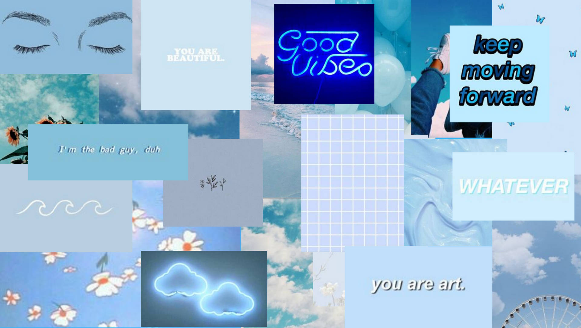 Blue Aesthetic Pc Wallpaper