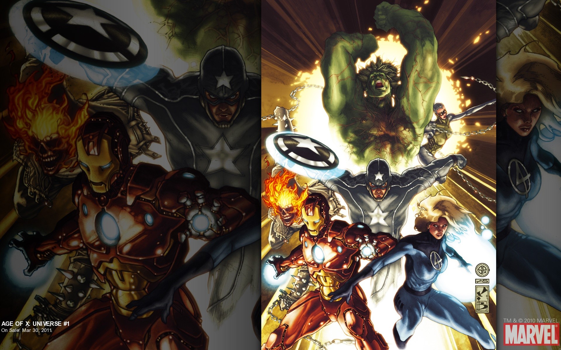 Marvel Dc Univers Vs Wallpaper