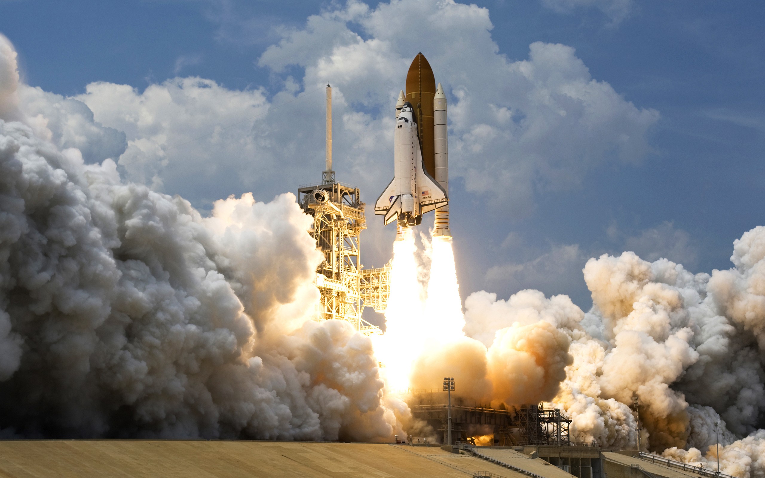 Nasa Space Wallpaper Shuttle Atlantis