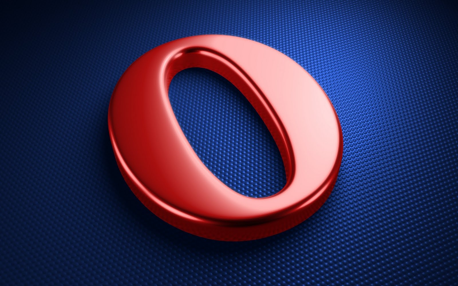 3d Opera Logo HD Wallpaper