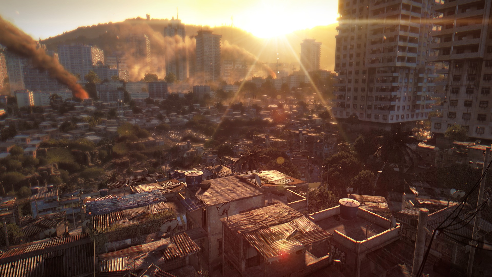 Dying Light Dark Apocalyptic City T Wallpaper Background