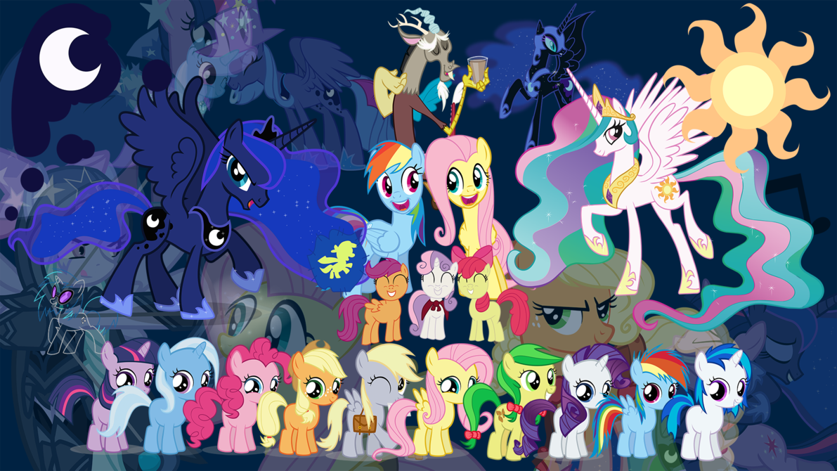 My Little Pony Friendship Image HD Background