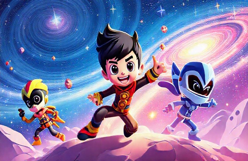 Boboiboy Galaxy Wallpaper