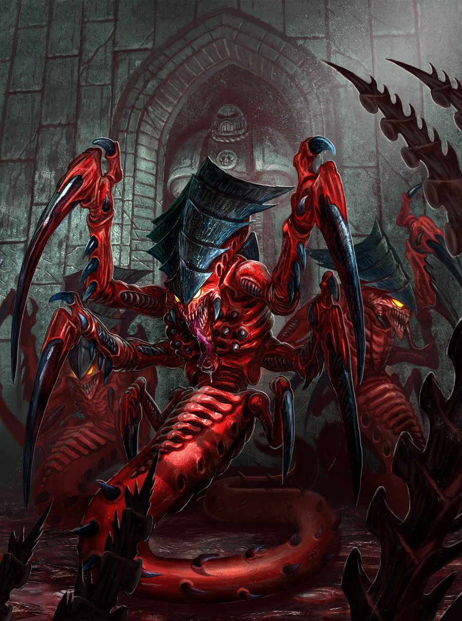 Tyranid Raveners   Warhammer 40KEmperors Chosen by jubjubjedi on 900x1208