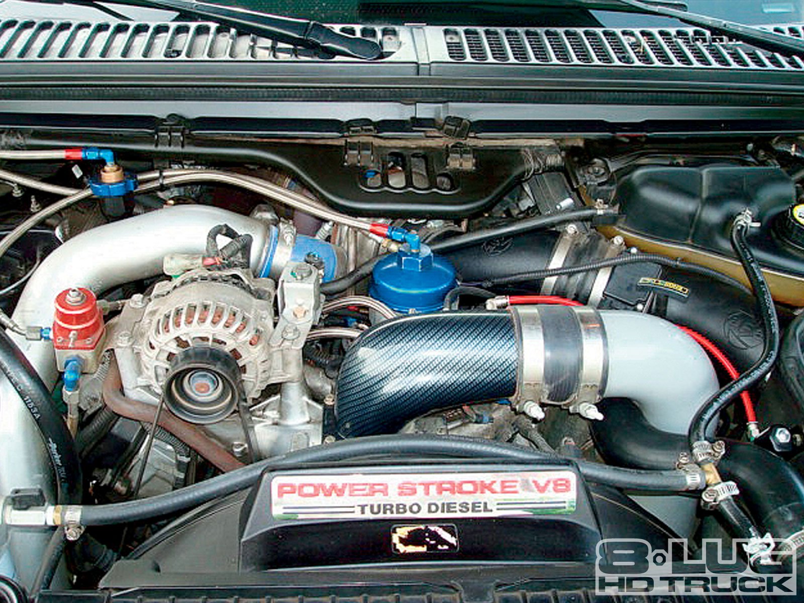 2004 Ford F250 Power Stroke Diesel Engine Photo 6