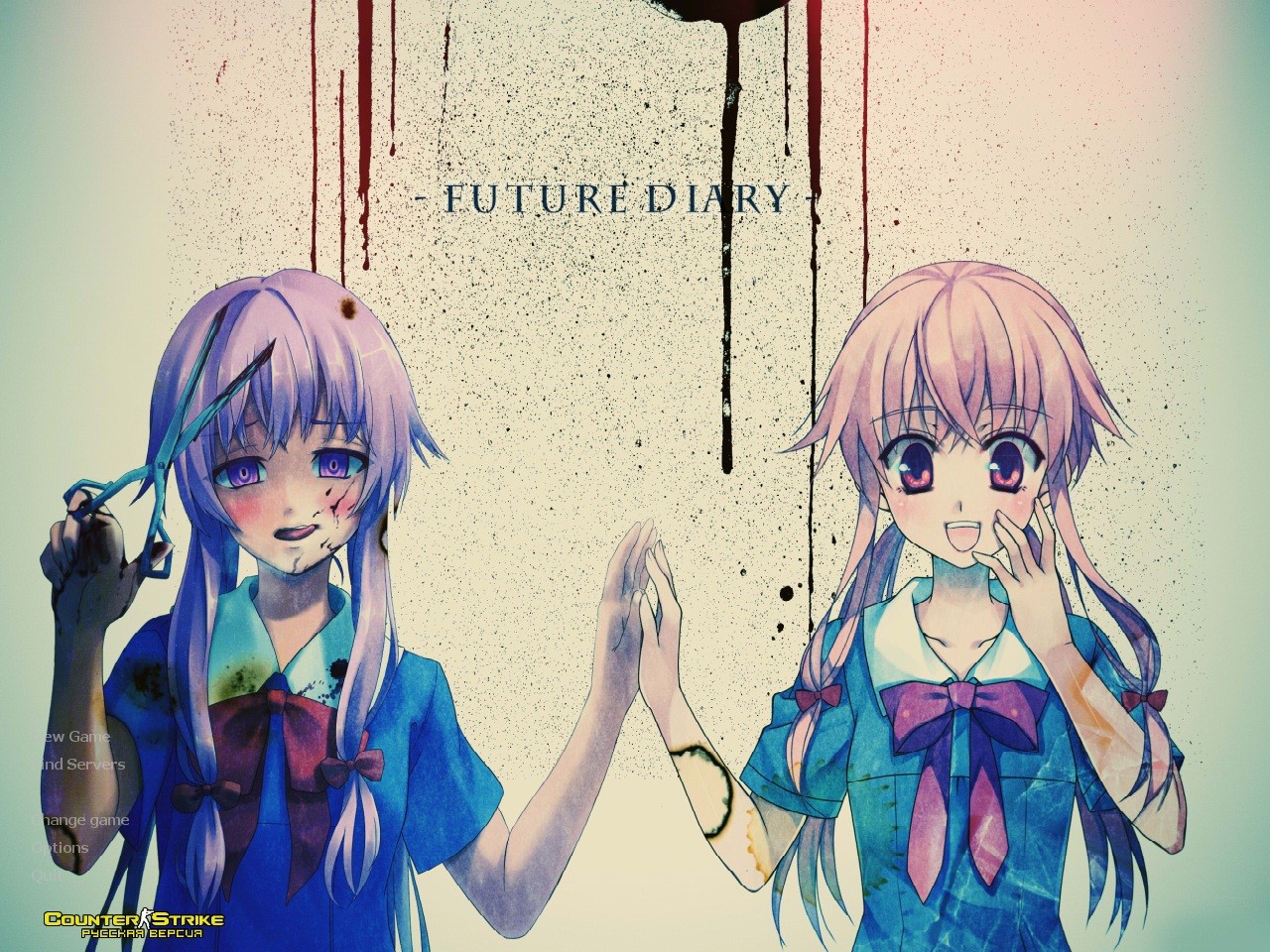 Free download Future Diary Yuno Background Counter Strike 16 GUIs Menu  [1280x960] for your Desktop, Mobile & Tablet | Explore 47+ Future Diary  Wallpaper | Future Weapons Wallpapers, Future Gohan Wallpaper, Future City  Wallpapers