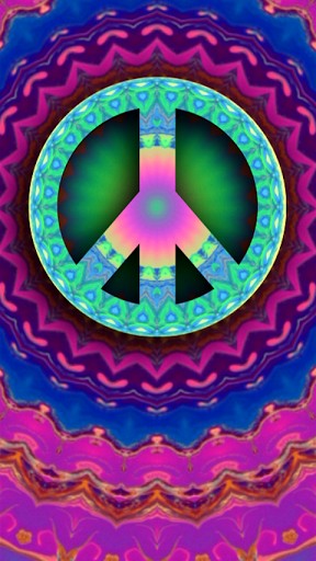 Bigger Peace Sign Live Wallpaper For Android Screenshot