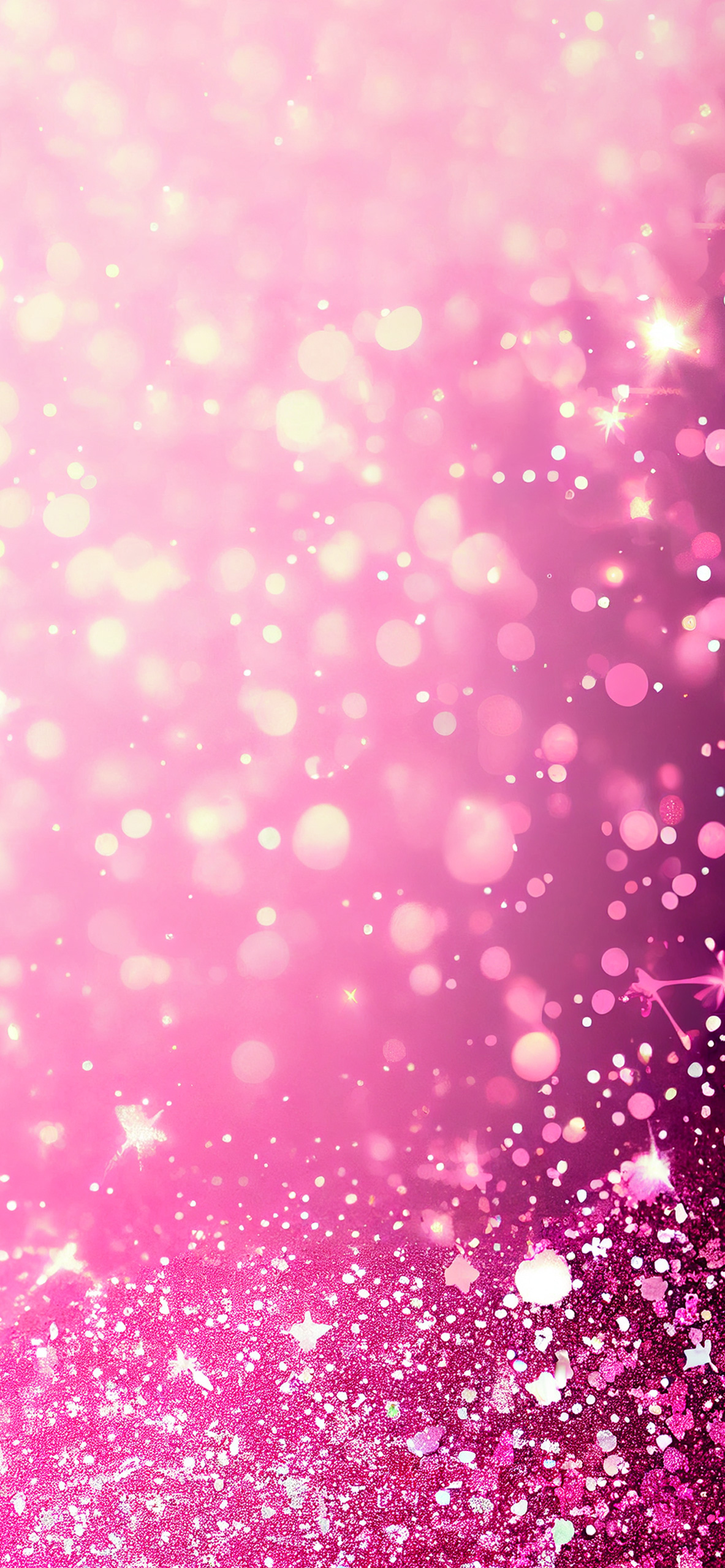 Sparkling Pink Glitter Wallpaper Background