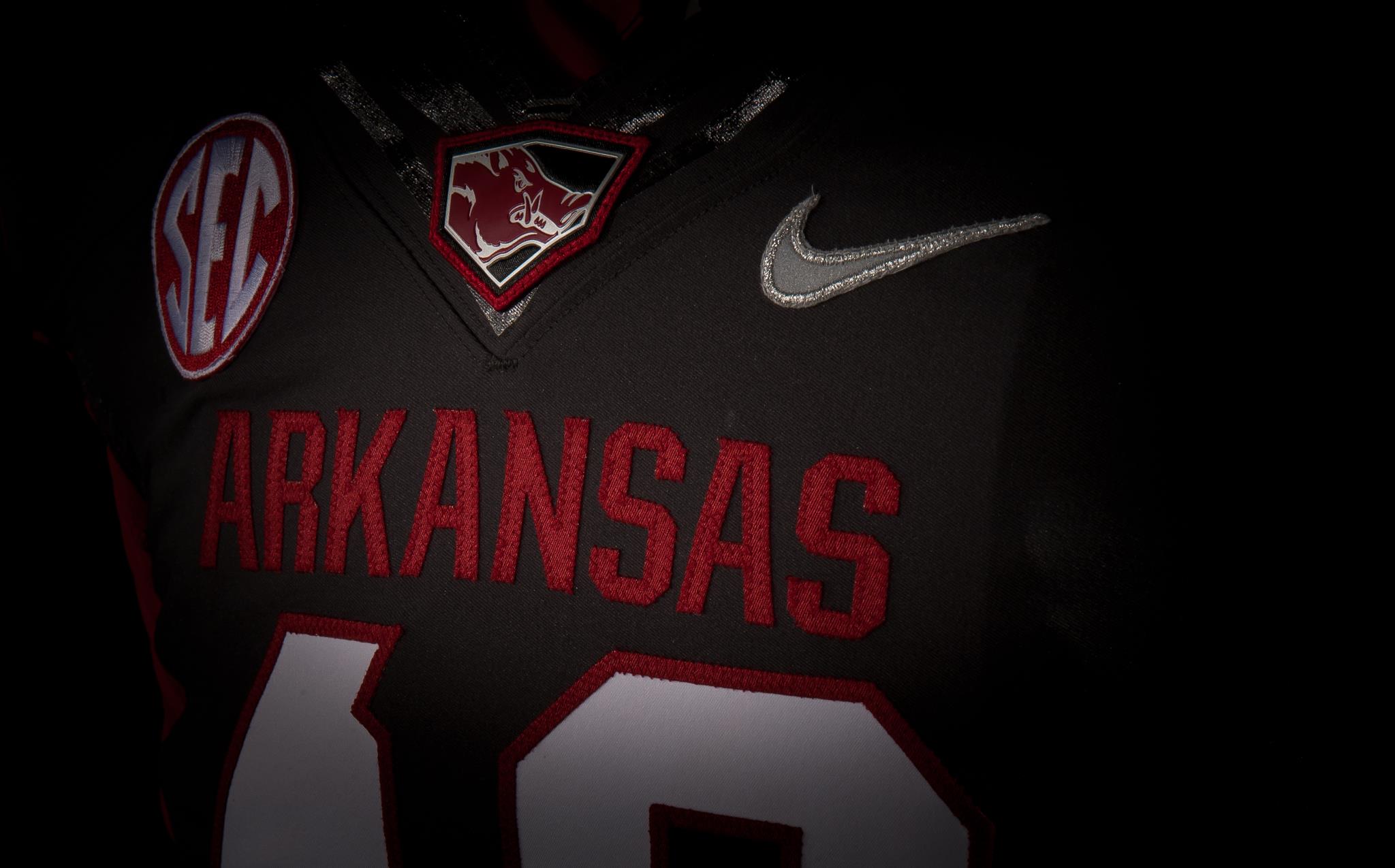 Arkansas Unveils New Razorback Football Uniforms Matt Jones
