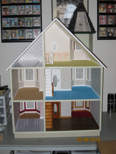 The Painted Lady Dollhouse By Larry Fleming