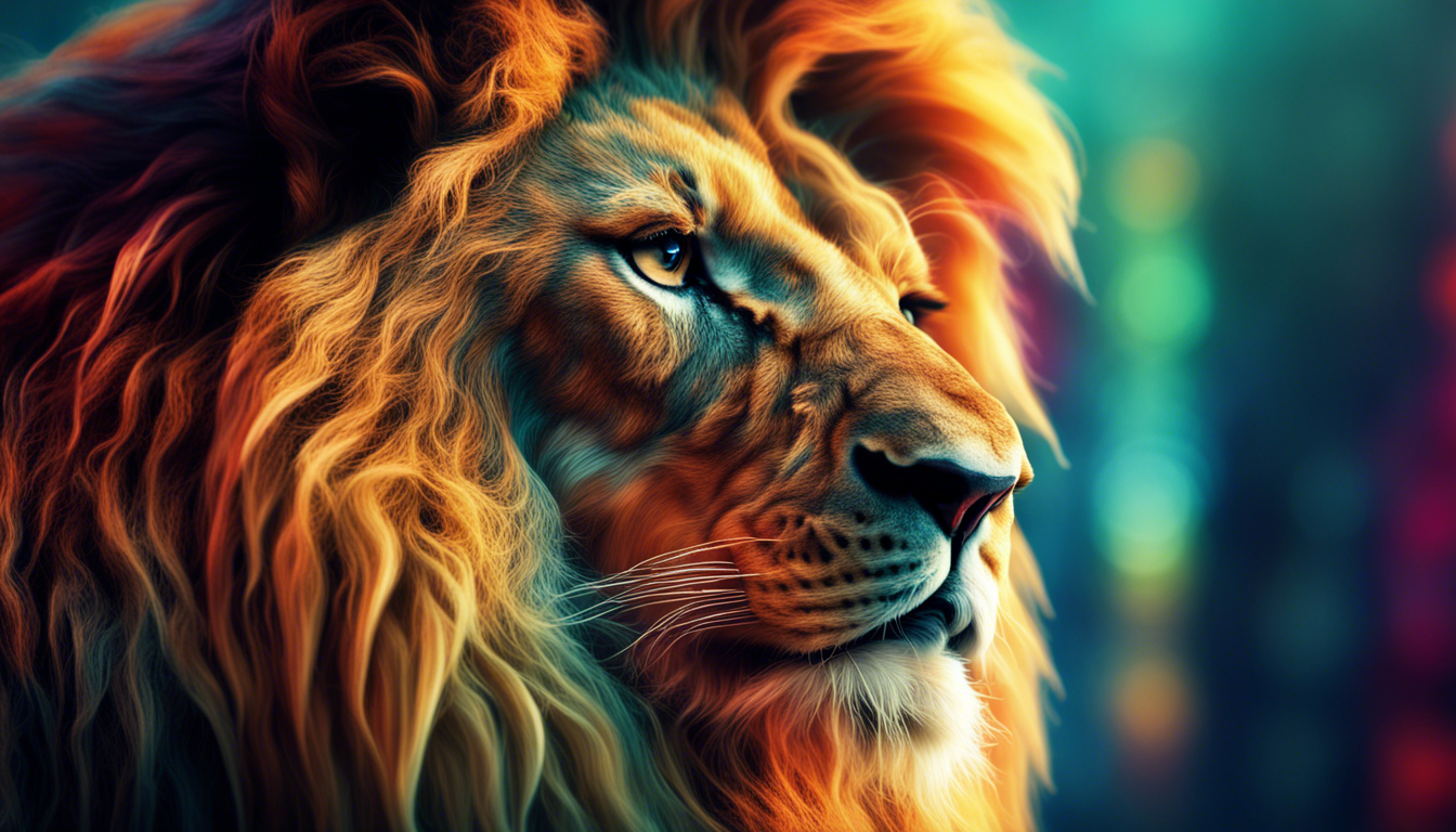 3d Wallpaper Desktop Background Lion