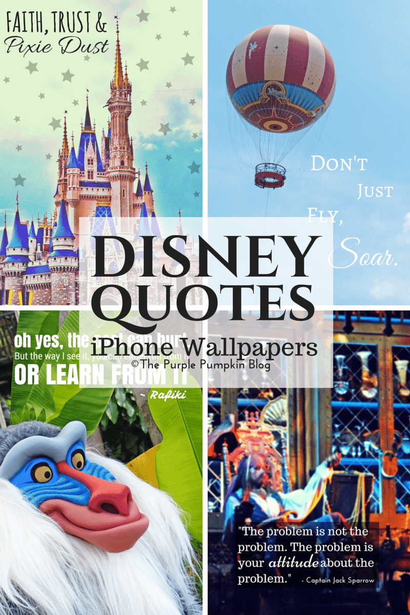 Disney Quotes iPhone Wallpaper 100daysofdisney