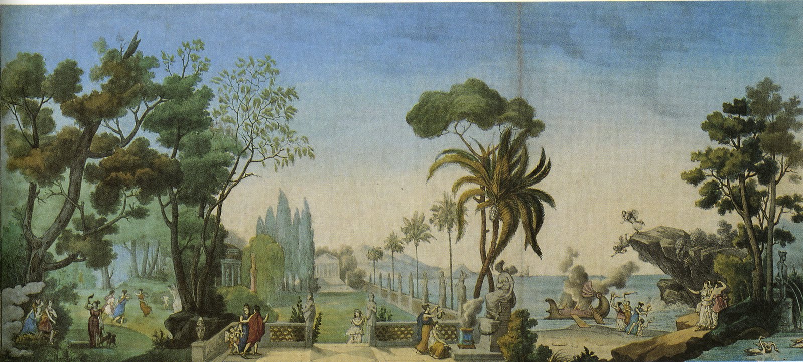 Cityzenart 19th Century French Scenic Wallpaper