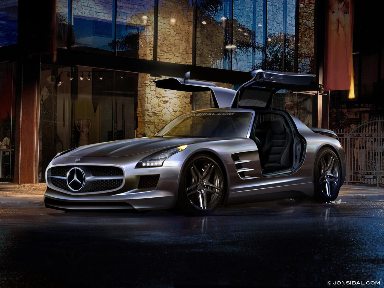 Mercedes Benz SLS AMG Wallpapers HD Full HD Pictures