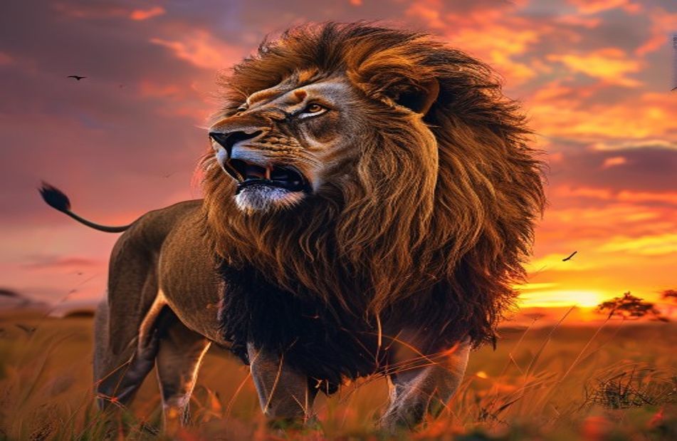 Lion Roar Wallpaper
