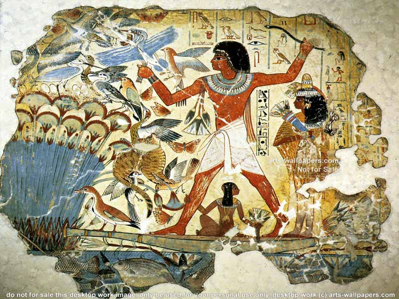 46 Egyptian Art Wallpaper On Wallpapersafari