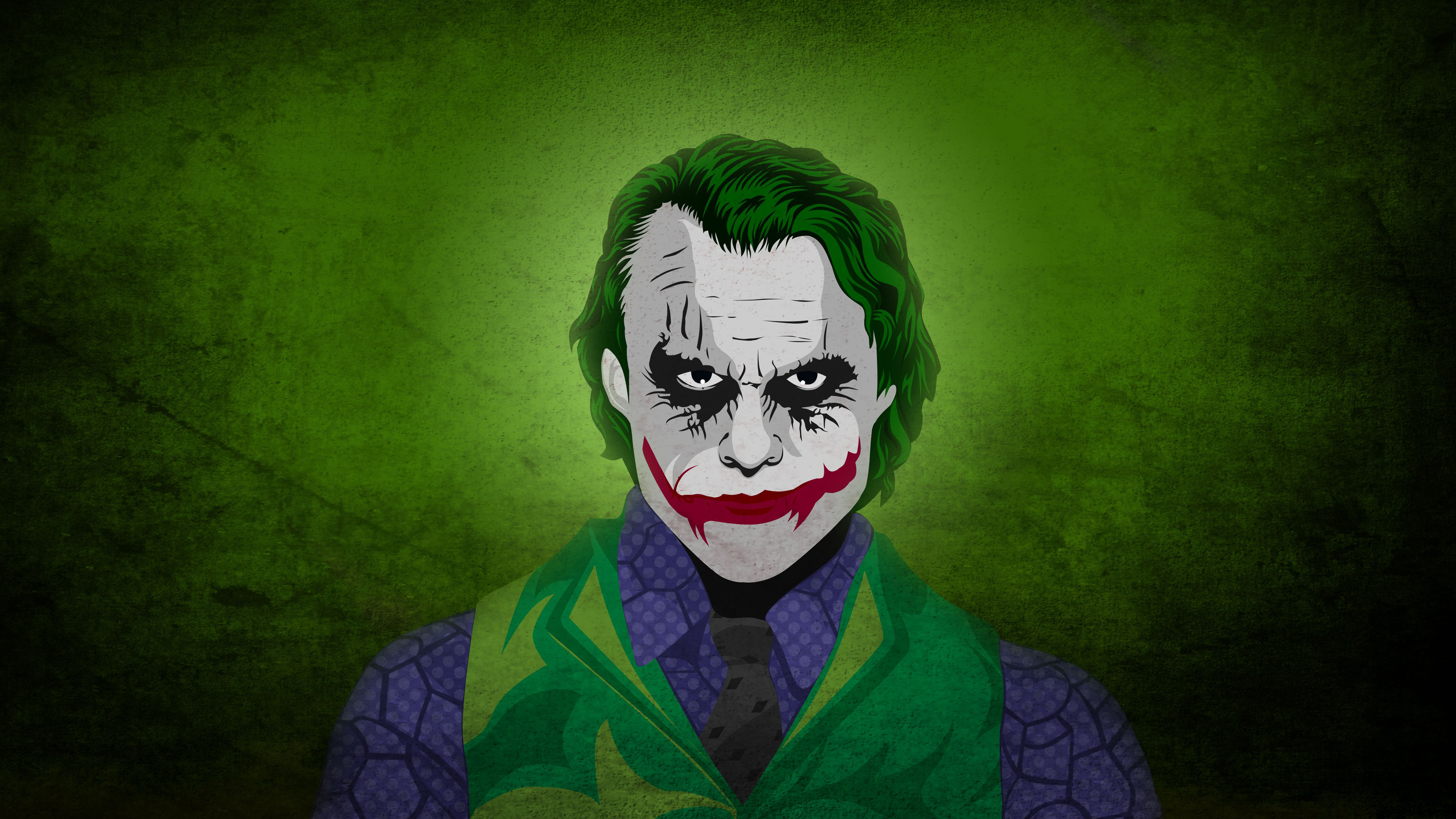 4k Joker Heath Ledger Wallpaper HD Superheroes