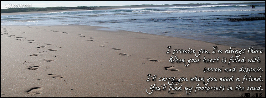 footprints in the sand wallpapers