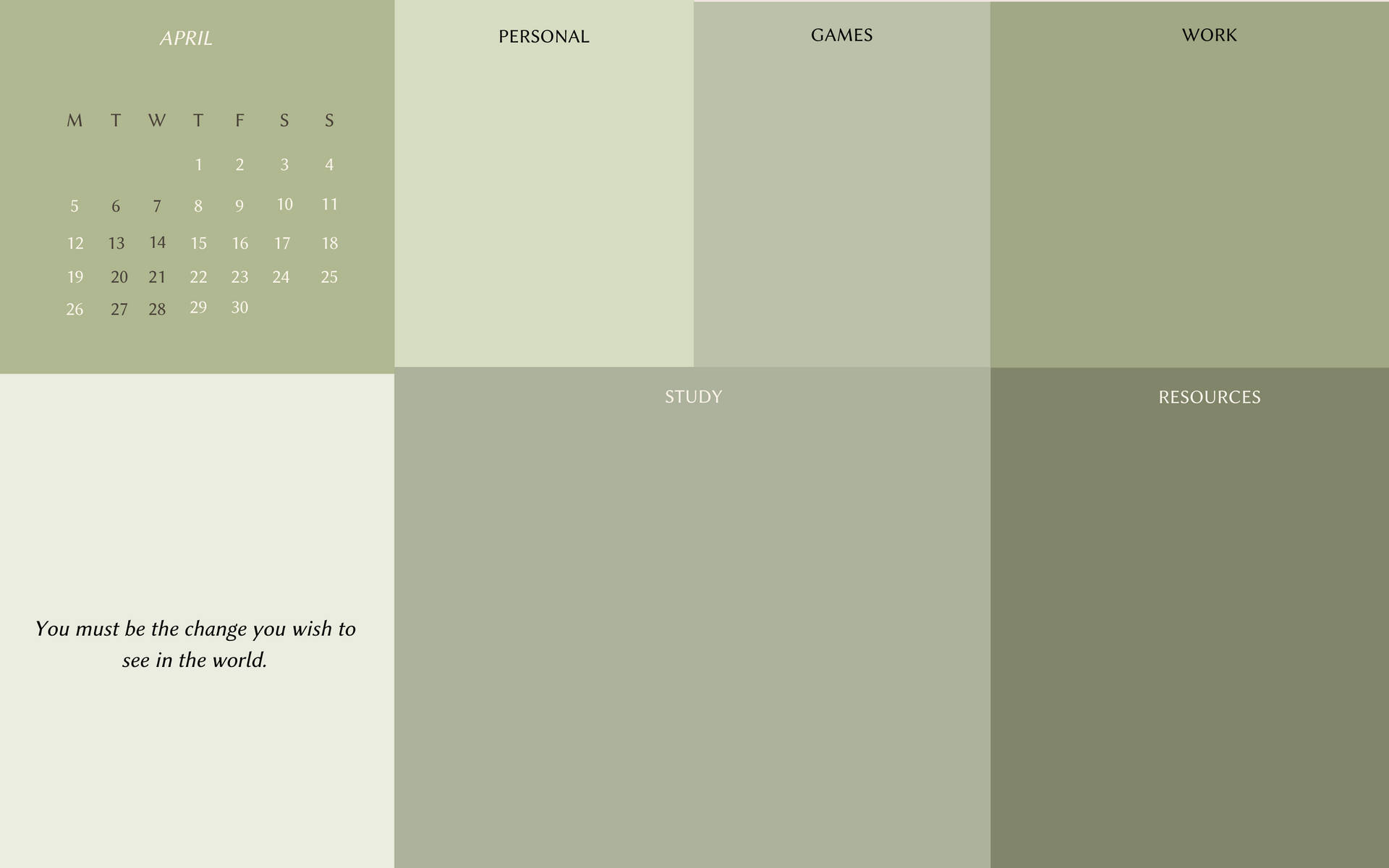 Sage Green Aesthetic Wallpaper