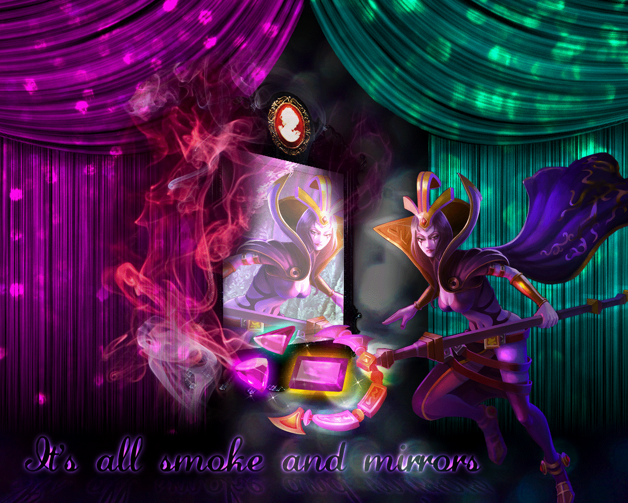 Lol Smoke And Mirrors Animated Wallpaper By Paolopuzza On