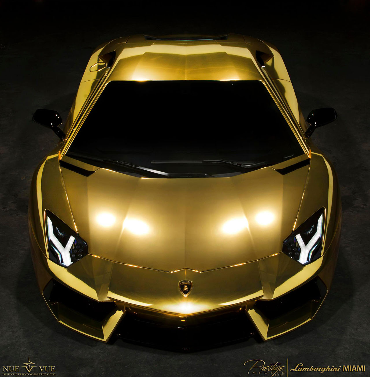 Gold Wrapped Lamborghini Aventador Lp Project Au