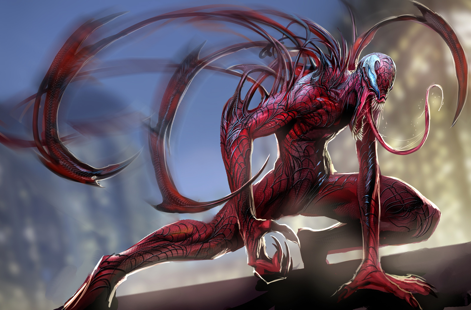 Wallpaper HD Spiderman Venom Carnage