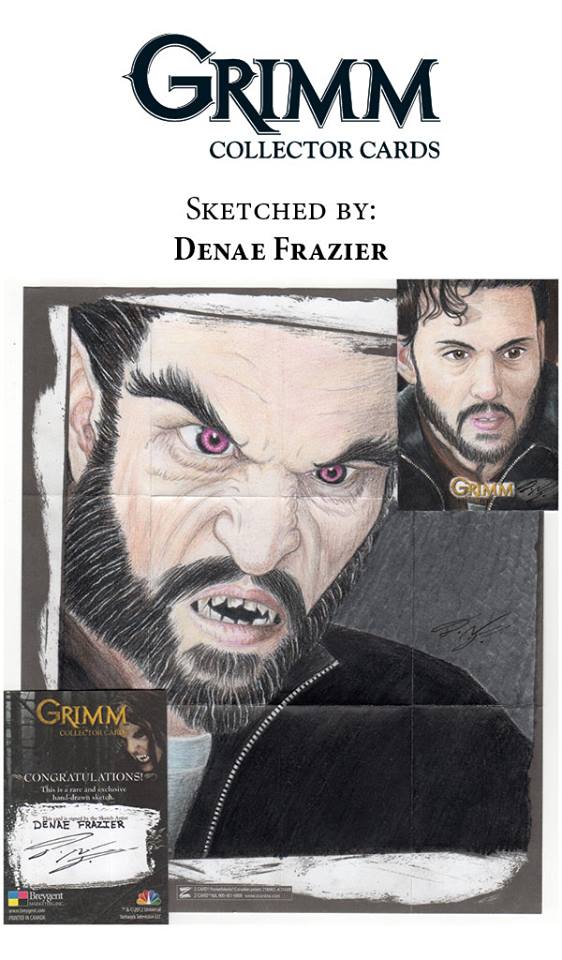 Grimm Nbc Z Sketch Card By Denaefrazierstudios