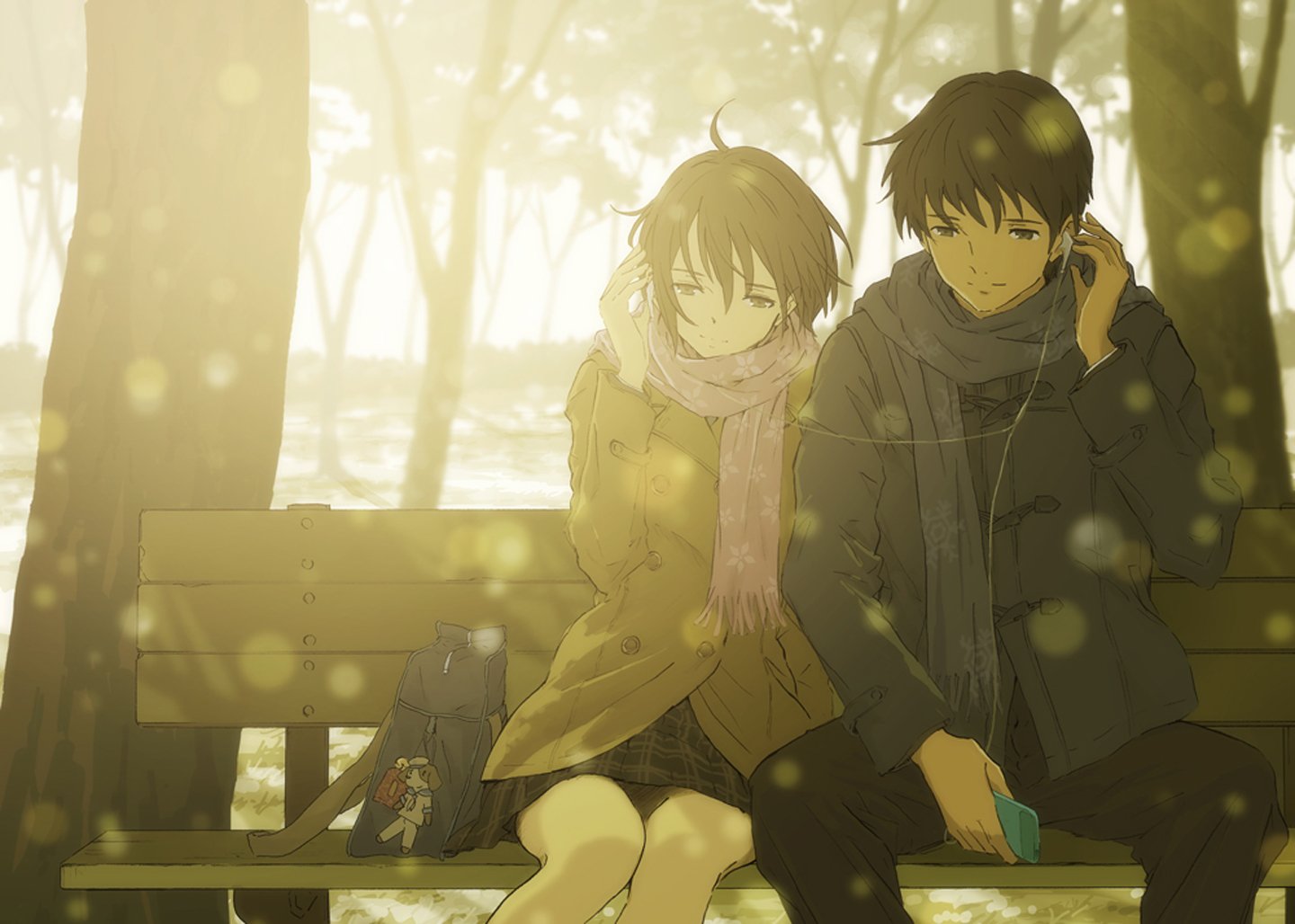 Love Couple Anime Wallpaper