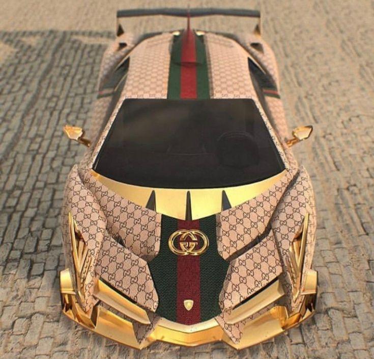 Gucci X Lamborghini Fast Sports Cars Fancy Cool