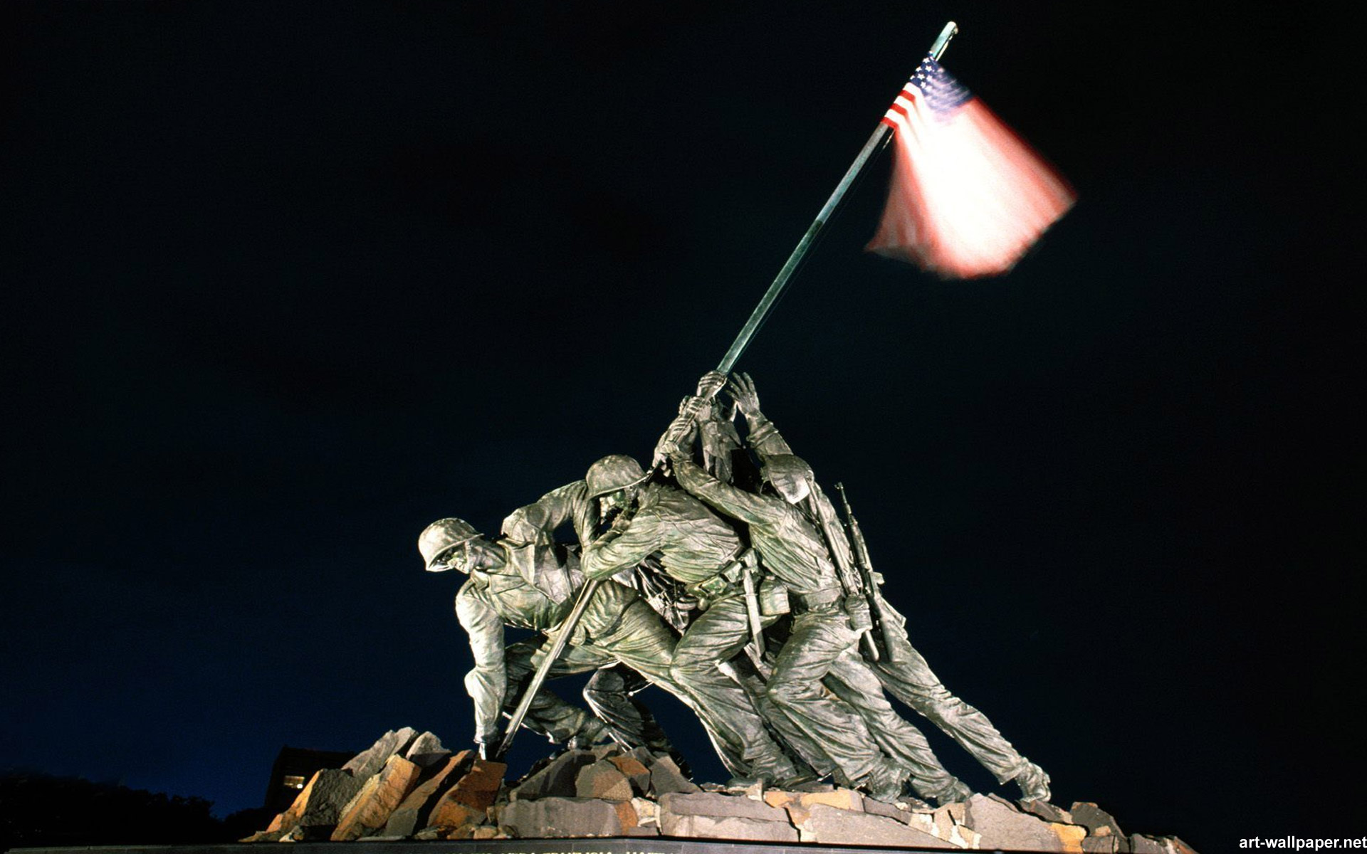Raising The Flag On Iwo Jima Wallpaper Joe Rosenthal Photography