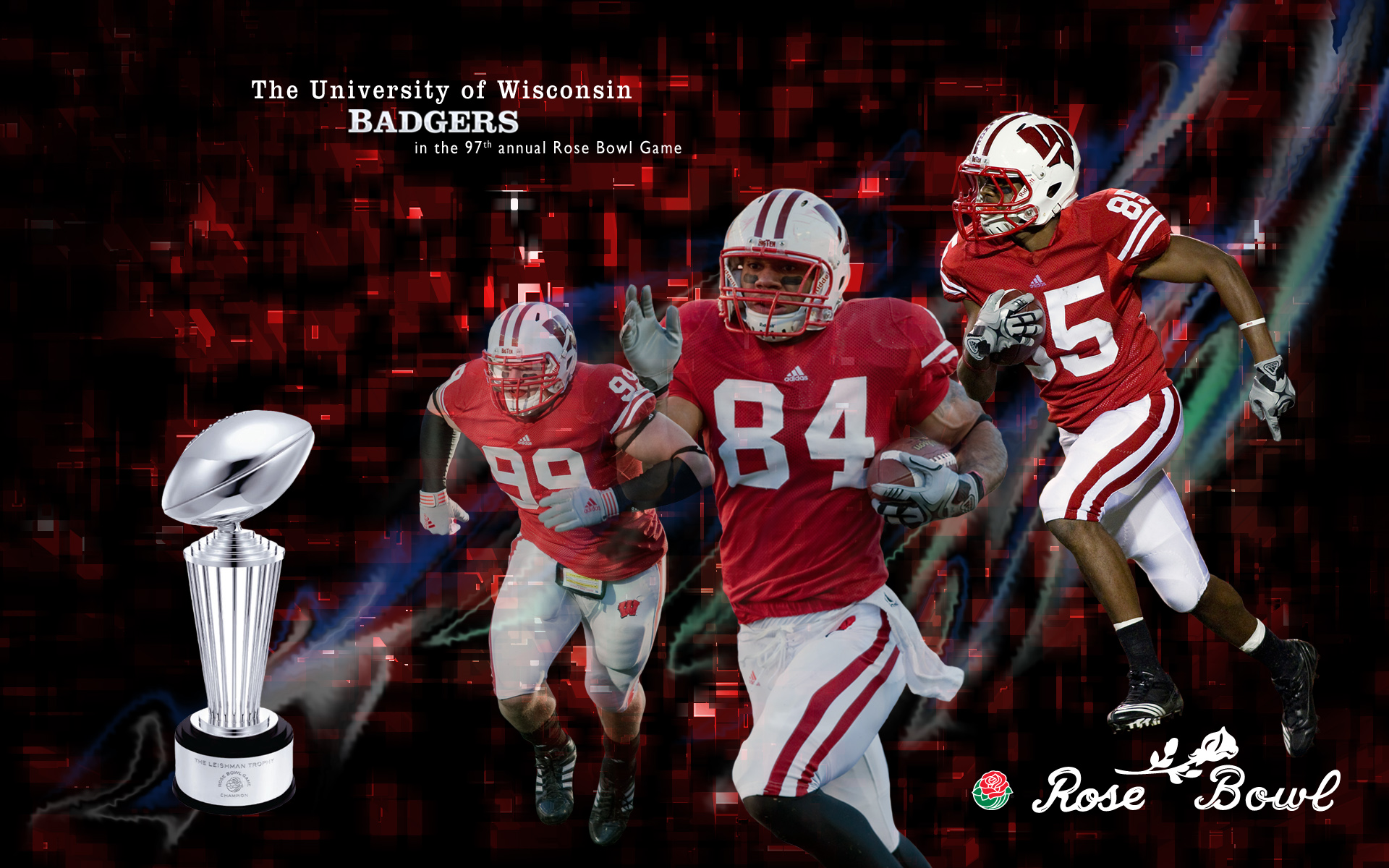 Wisconsin Badgers Desktop Wallpaper Rose Bowl HD