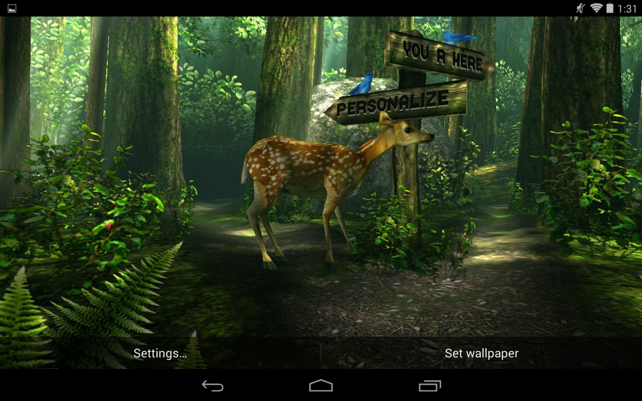 3d live wallpaper android