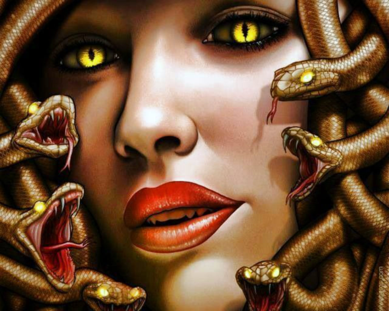 Fantasy images Medusa HD wallpaper and background photos 38005492 1280x1024