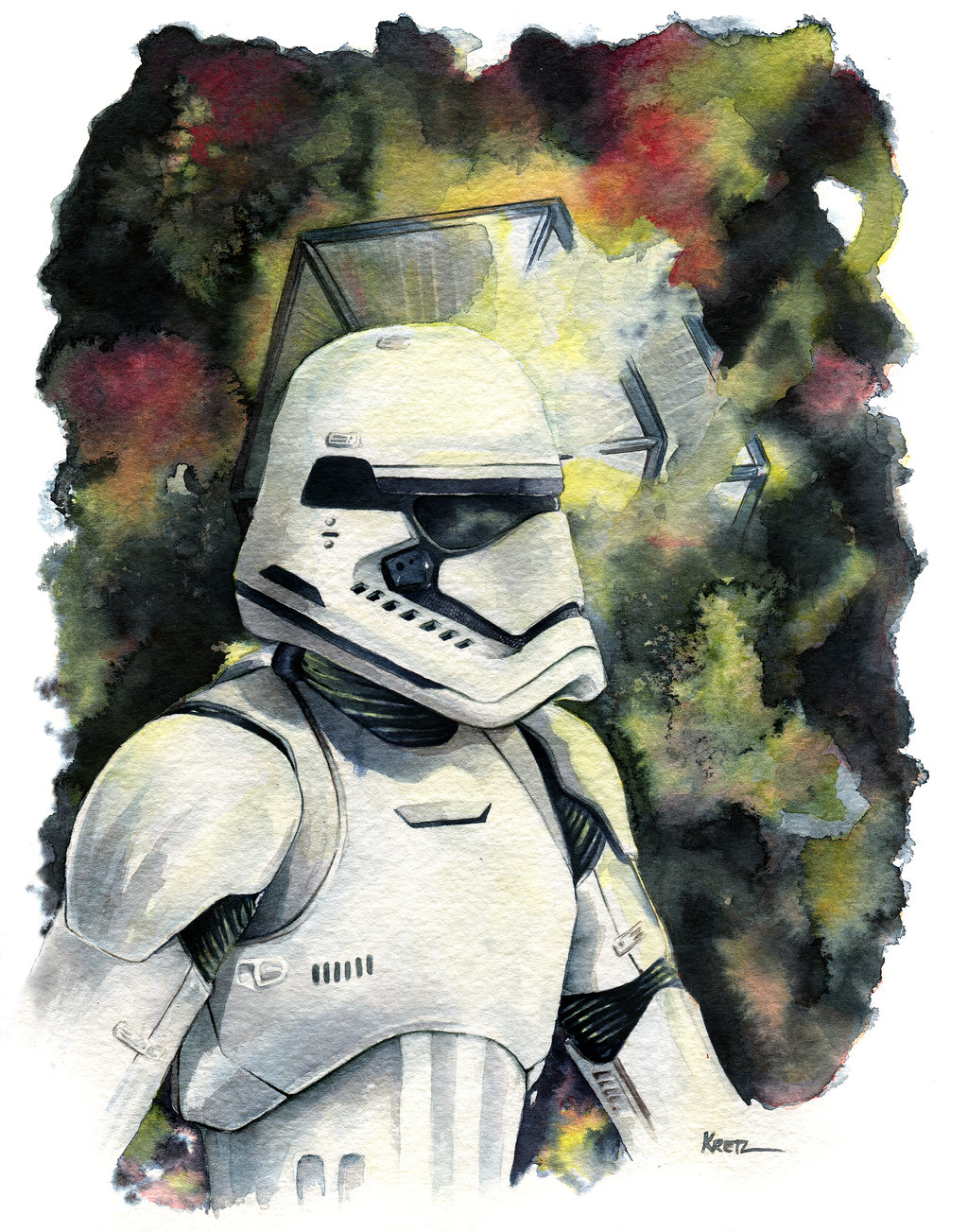 The Force Awakens First Order Stormtrooper By Mikekretz