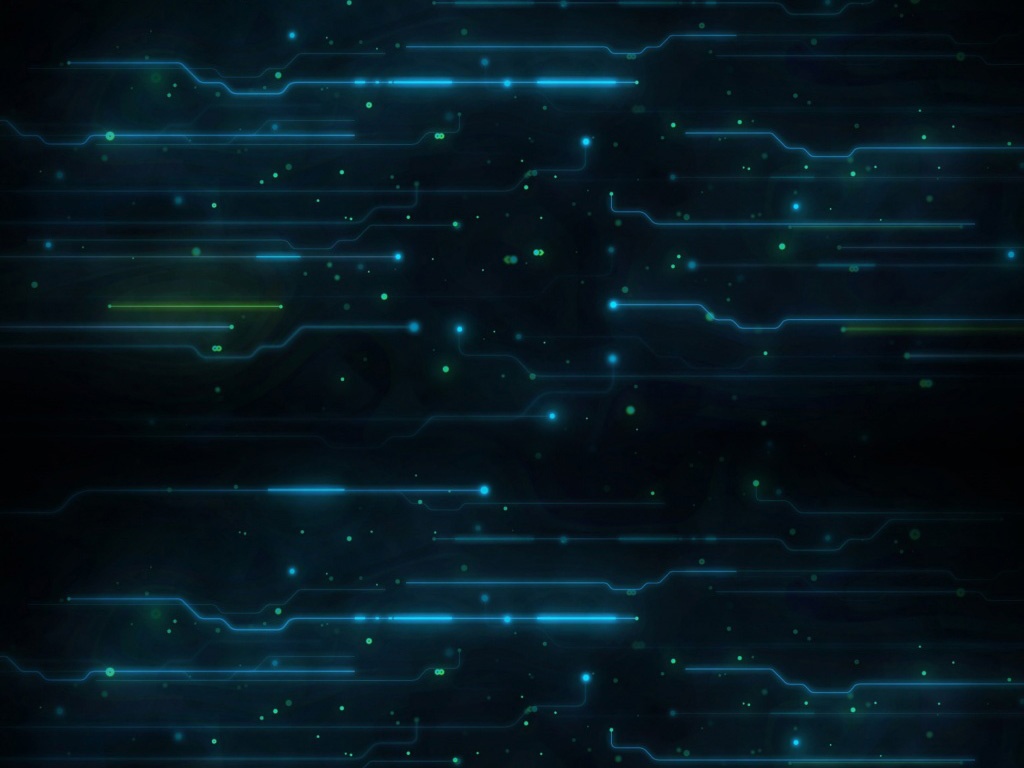 Black And Blue Tech Wallpaper On