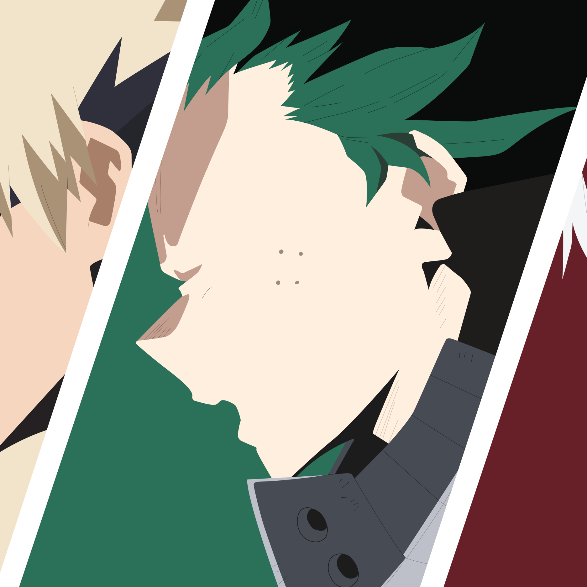 Deku Bakugo And Todoroki Wallpaper Buy Shop