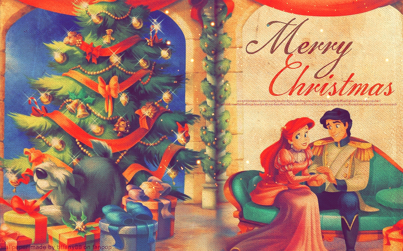 Disney Christmas Image Ariel S Princess
