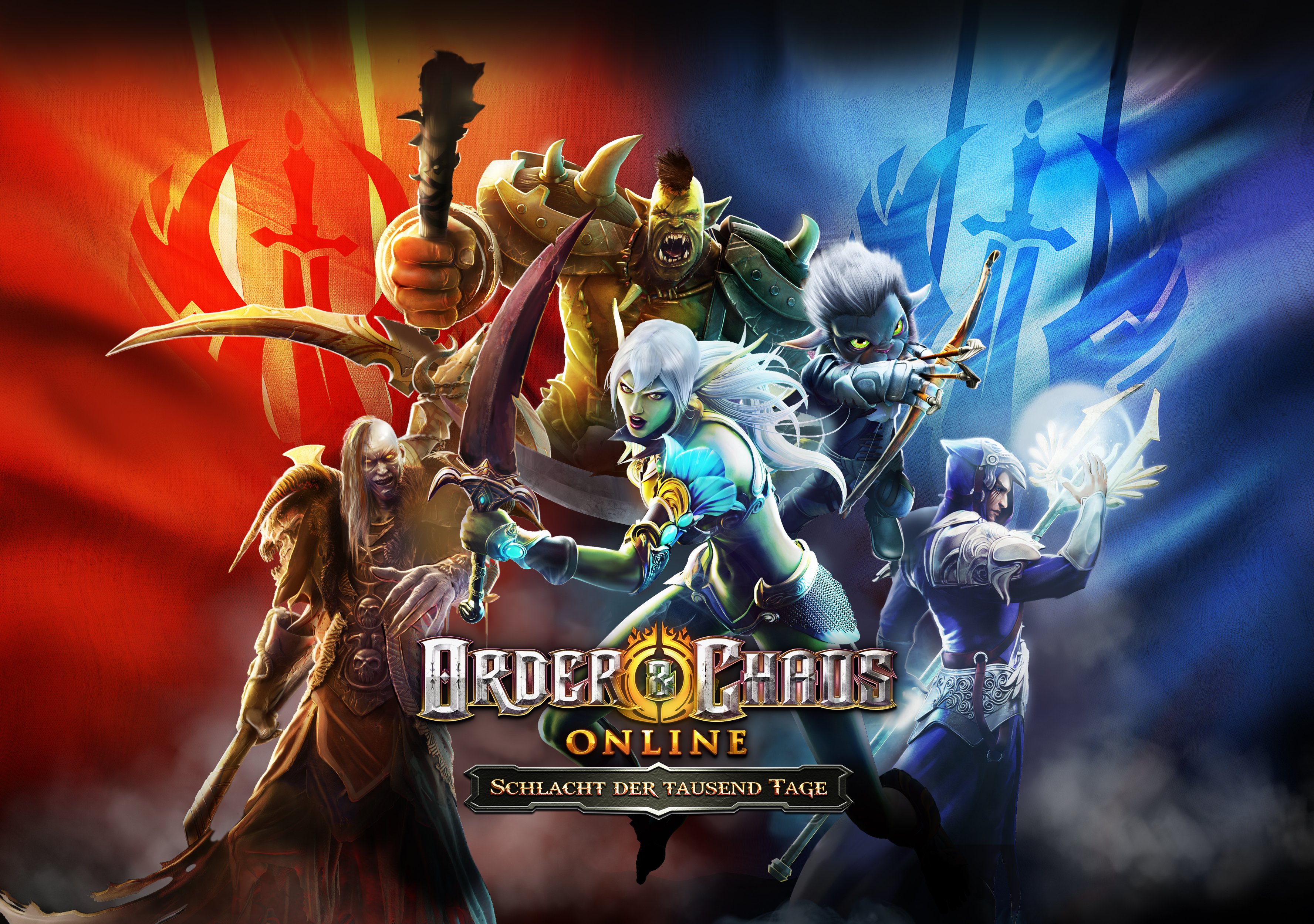 HEROES ORDER CHAOS fantasy fighting action adventure mmo online