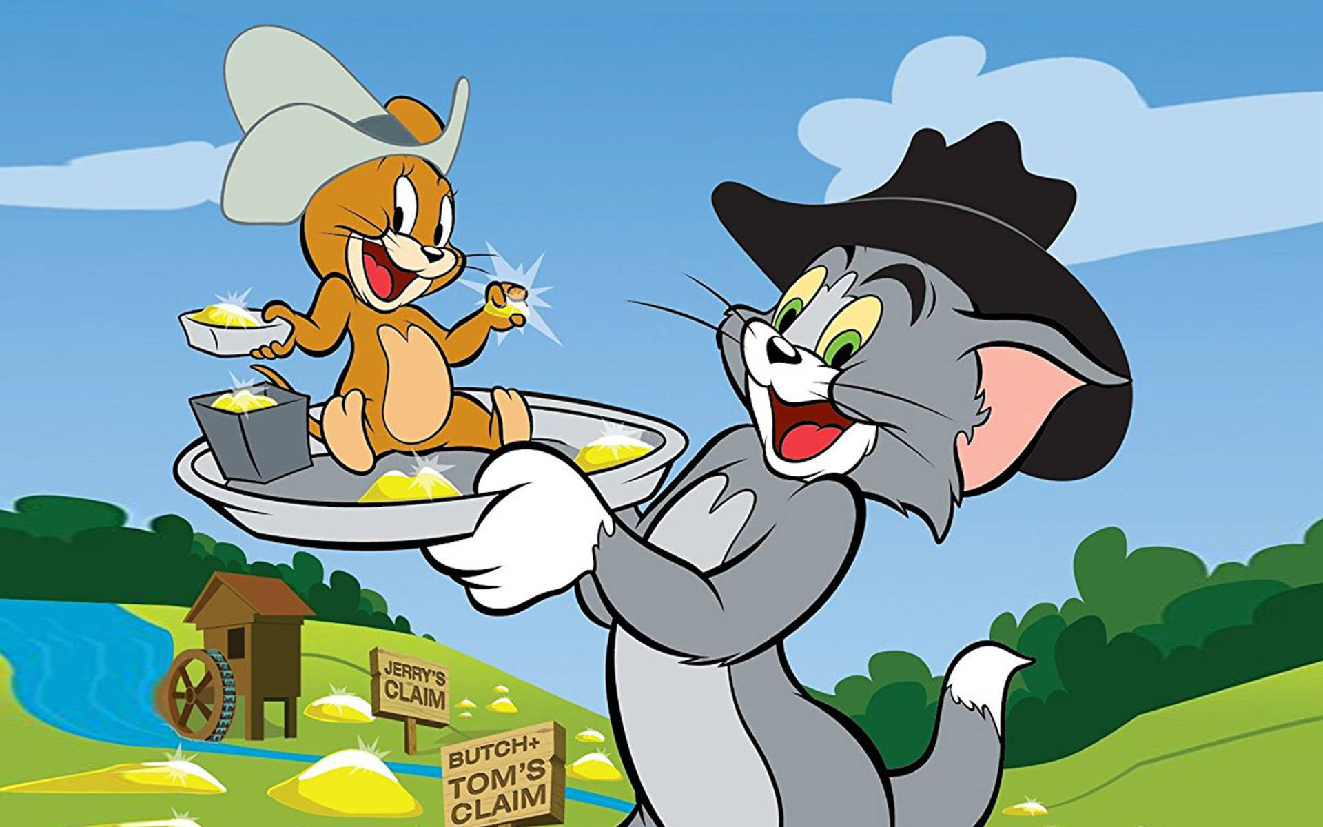 Cute Tom And Jerry Wallpaper
