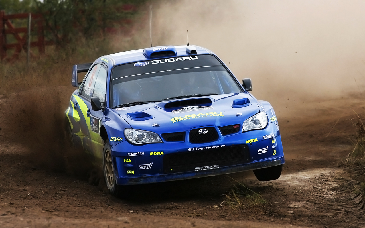 Cars Rally Wallpaper Subaru