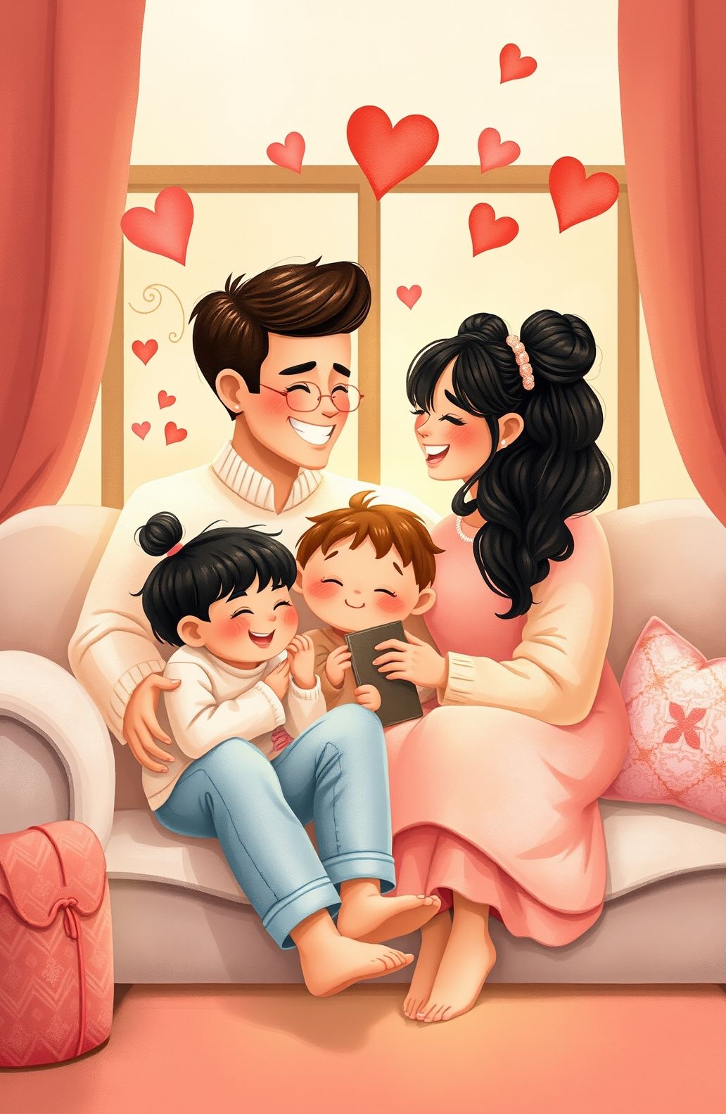 I Love My Family Wallpaper