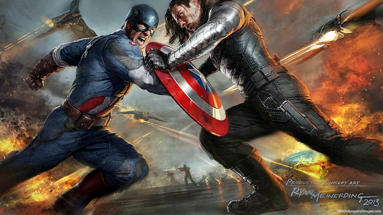 Captain America And Winter Soldier Vs Ronan The Accuser Mcu