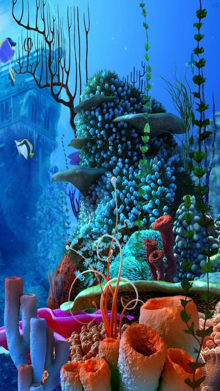 3d Aquarium Wallpaper For Iphone Image Num 5