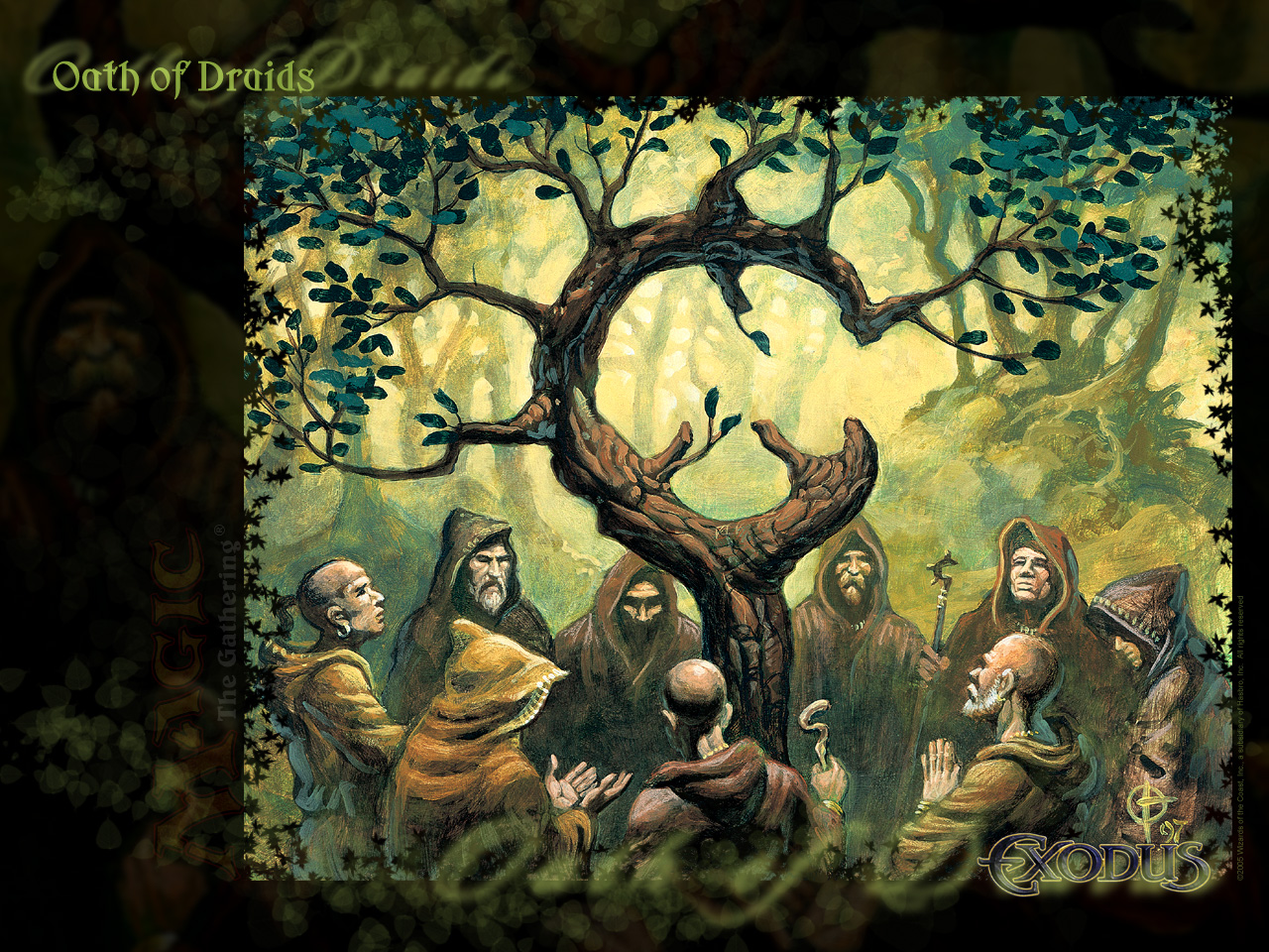 Wallpaper Of The Week Oath Druids Daily Mtg Magic
