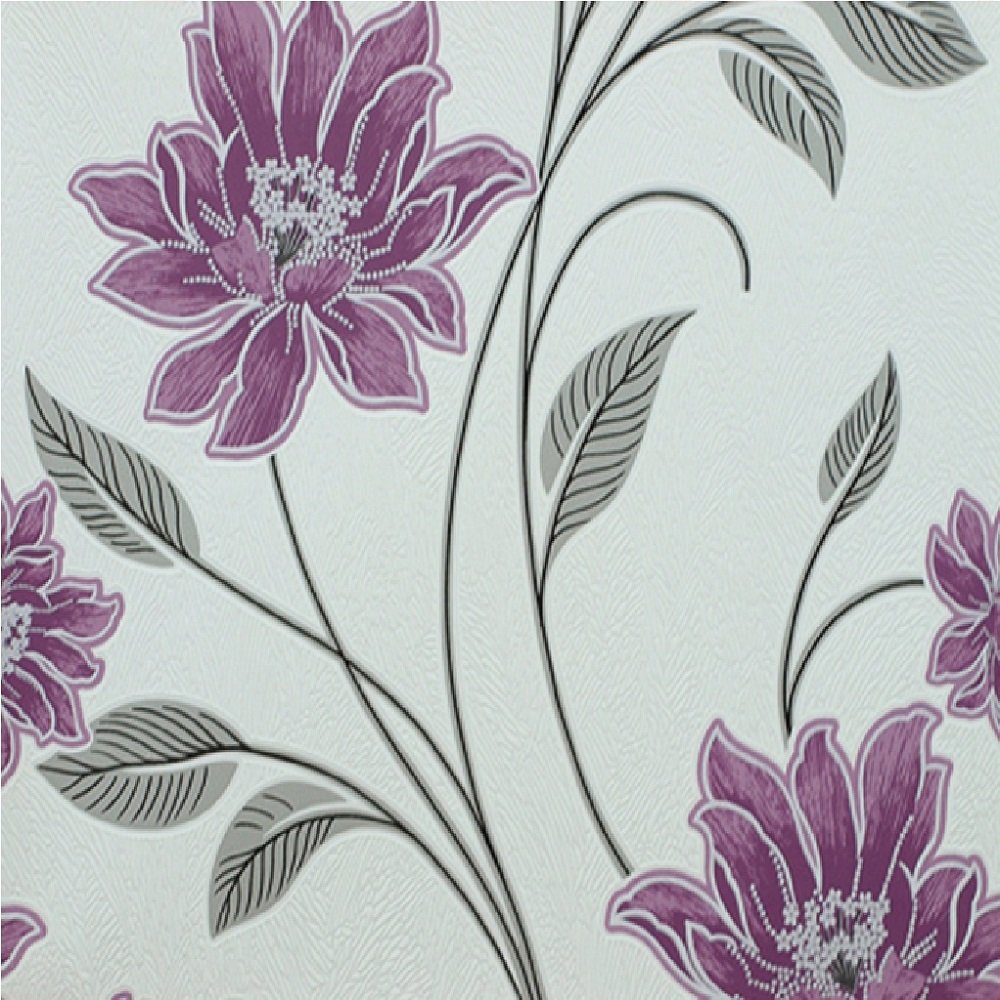 Wallpaper Erismann Marguerite Floral