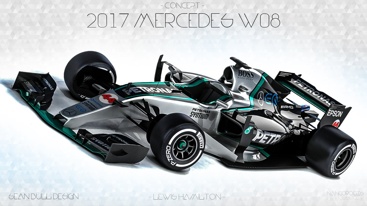 Mercedes W08 Lewis Hamilton By Nancorocks On