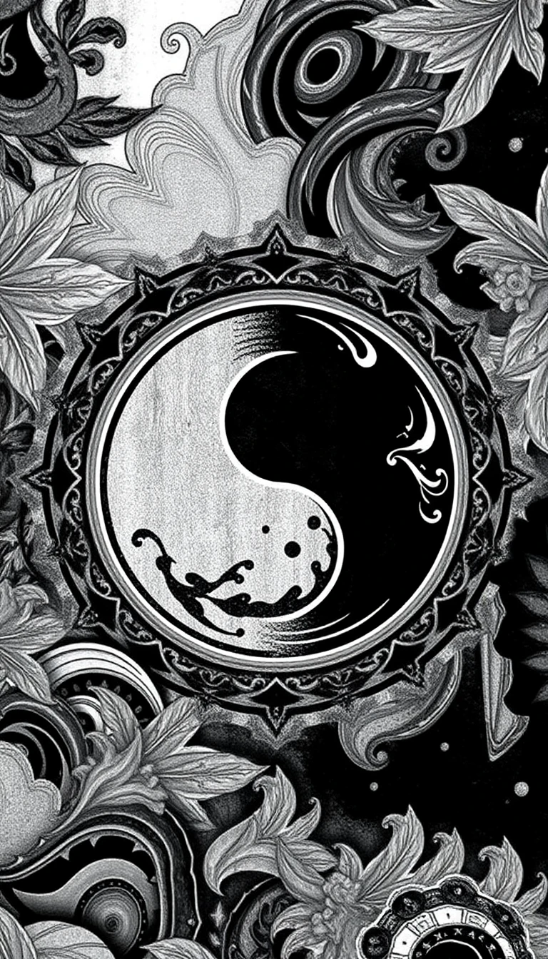 Ying And Yang Wallpaper