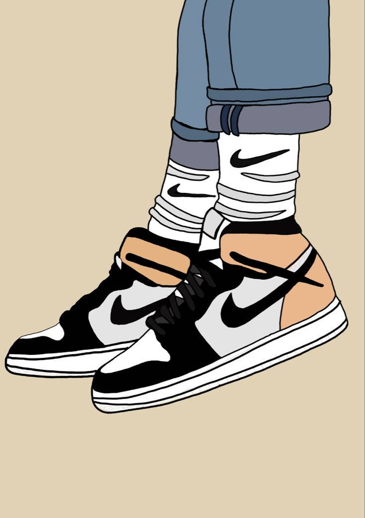 Top Cartoon Nike Shoes Wallpaper Full HD 4k To Use